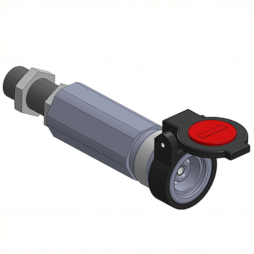 SCHAUENBURG Industrietechnik ÖldruckMaster-Festmontage FlatFace für Hydrauliksysteme und Agratechnik